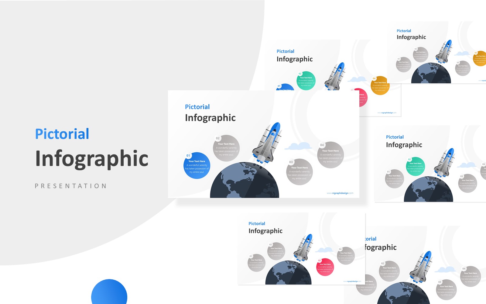 Company Product Roadmap Infographic Presentation PowerPoint template