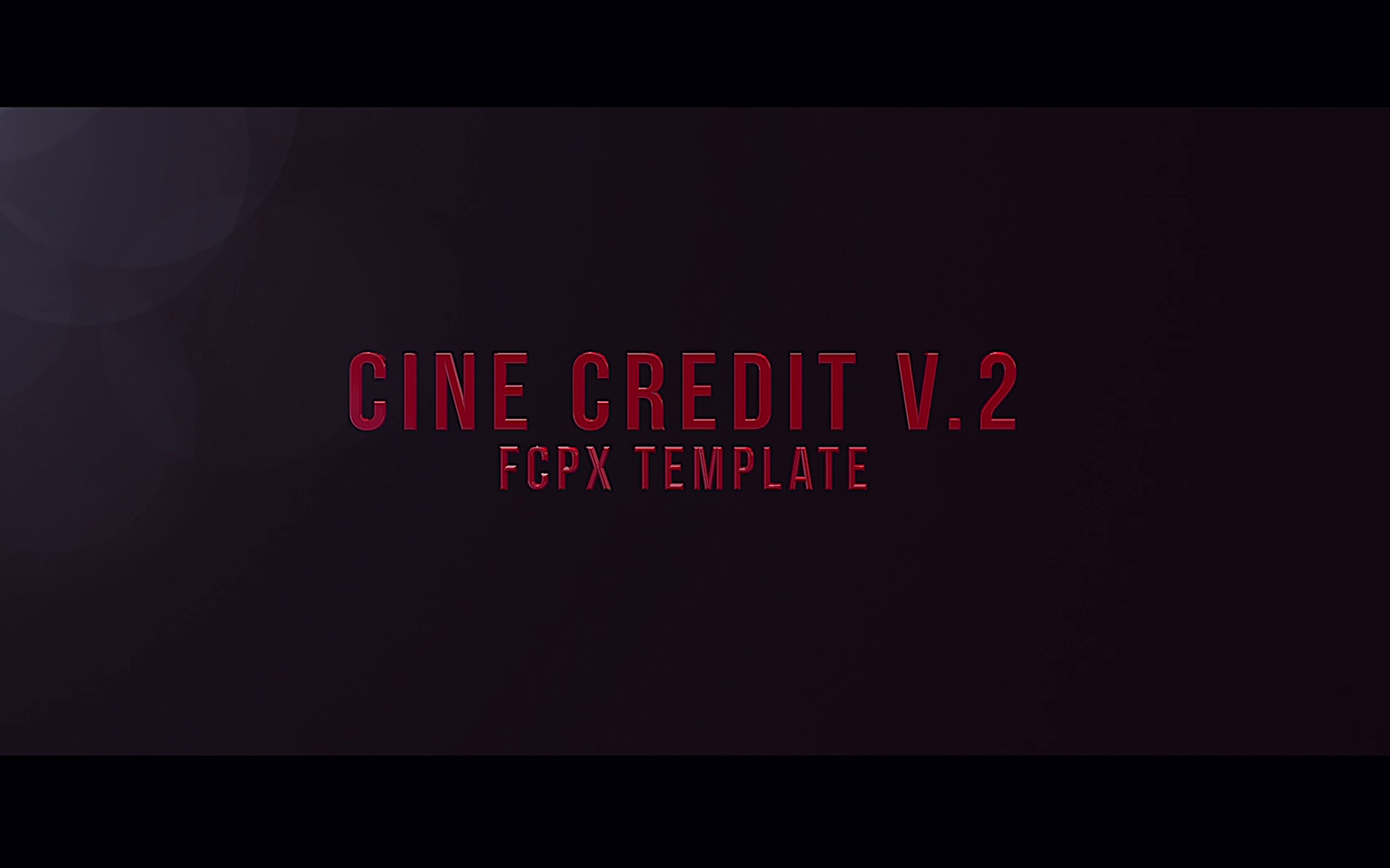 Final Cut Pro Templates