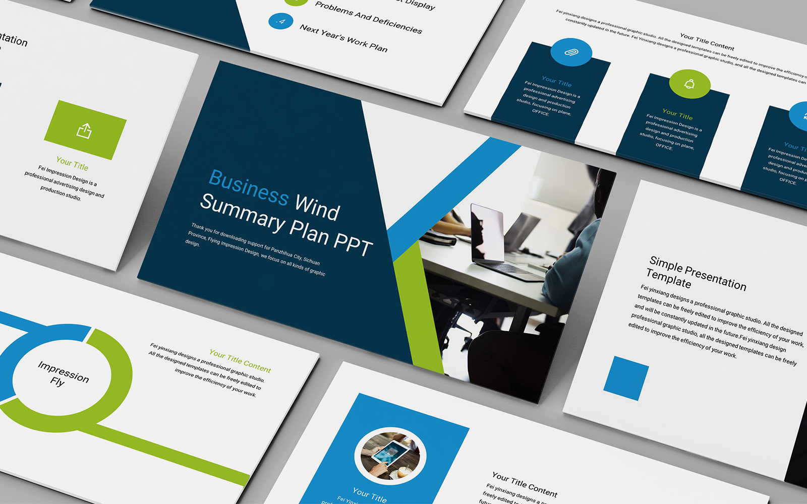 General Business Company PowerPoint template