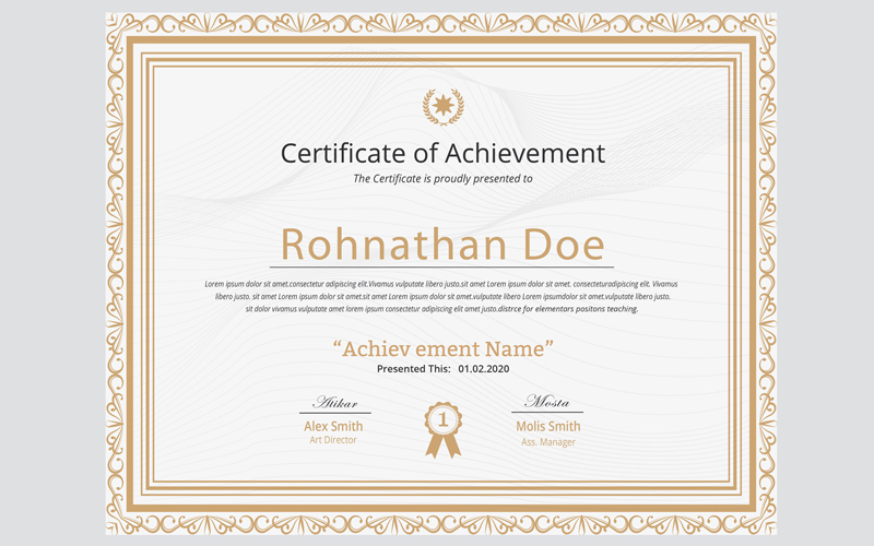 Certificate Templates