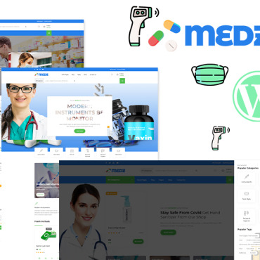 Template Medicină WordPress #112214