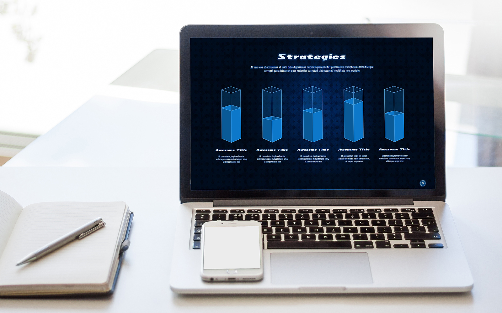 Max-Tech Technology Presentation PowerPoint template