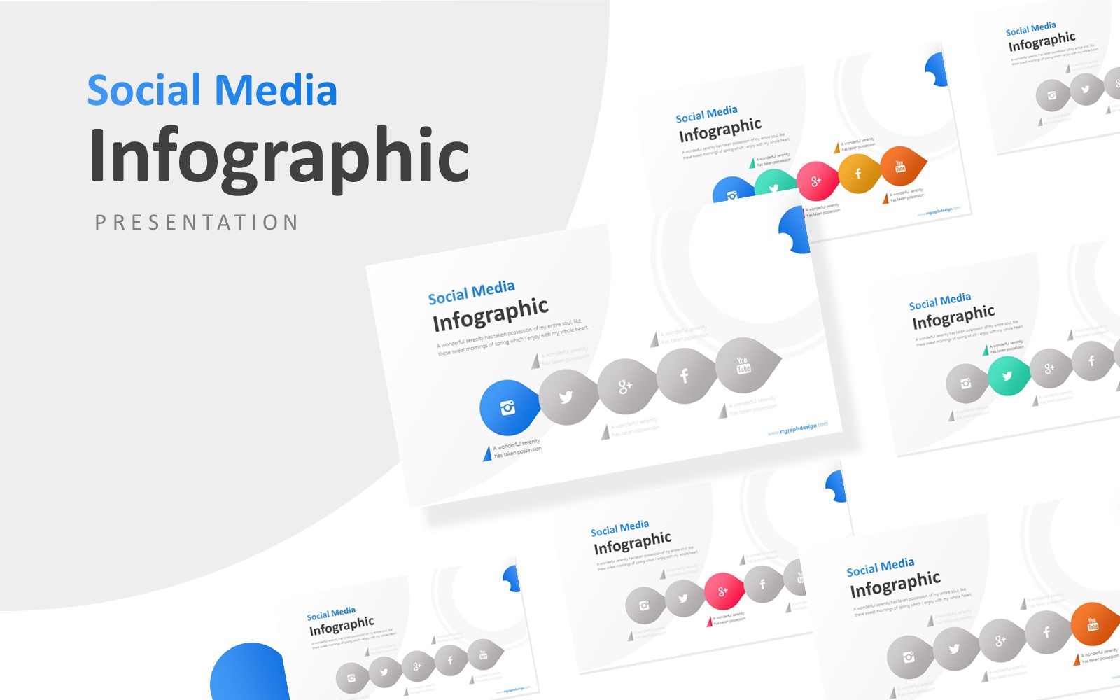 Business Diagram Circle Infographic Presentation PowerPoint template