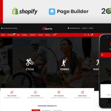 Template Sport Shopify #114152