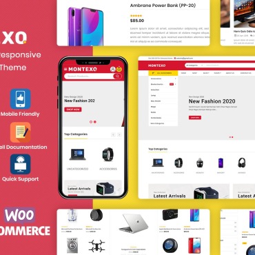 Template Electronice WooCommerce #115413