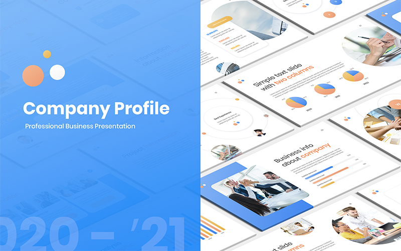 Company Profile PowerPoint template