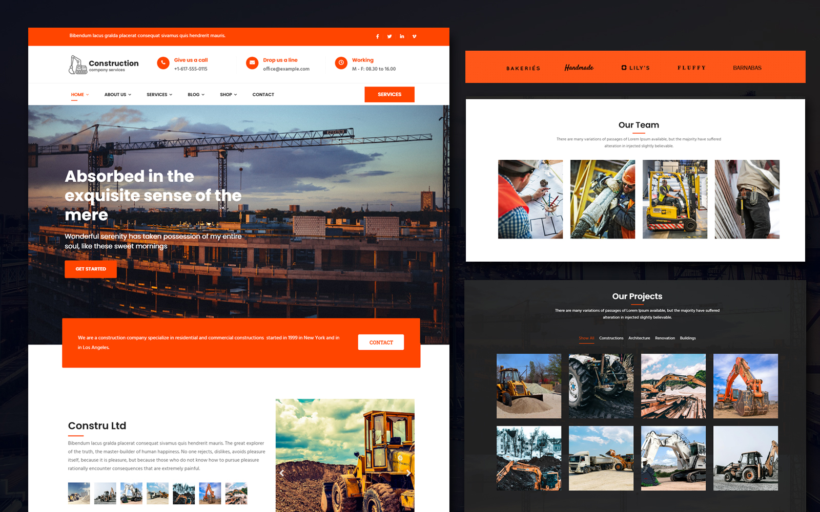 Constru - Construction, Building & Industry  Joomla Template