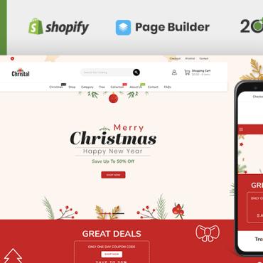 Template Crăciun Shopify #119814