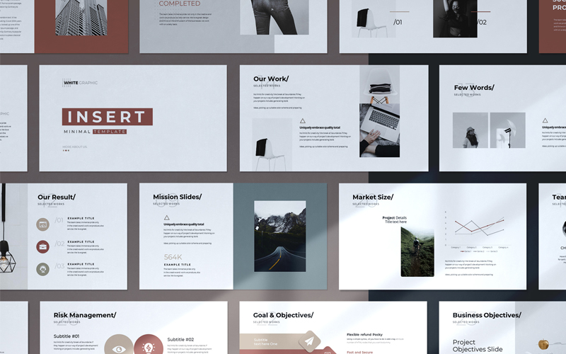 Insert Presentation PowerPoint template