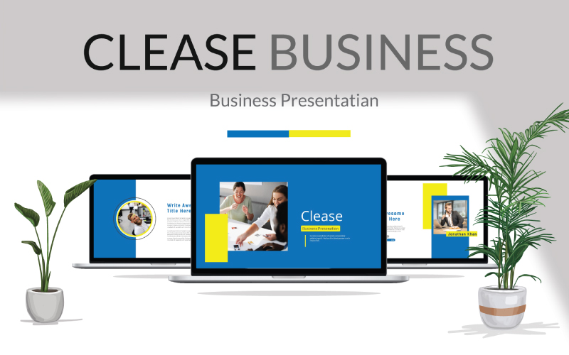 Clease PowerPoint template