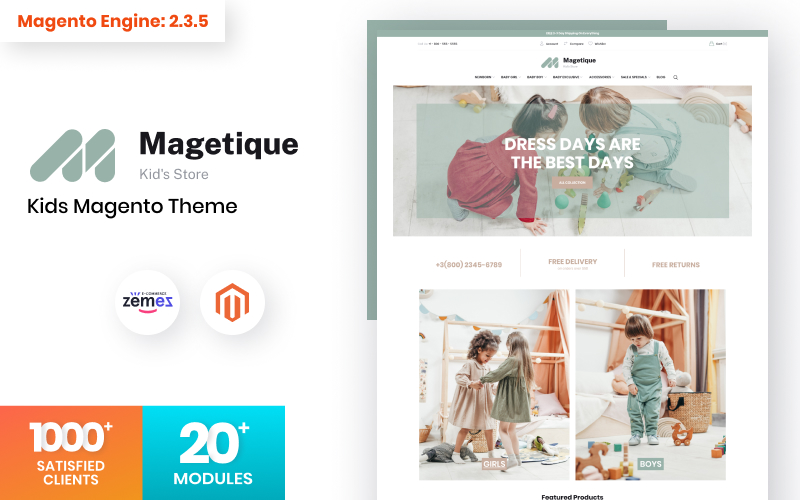 Magento Eshop Πρότυπα