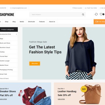 Template Electronice WooCommerce #121036
