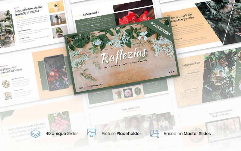 Raflezias – Creative Business PowerPoint template