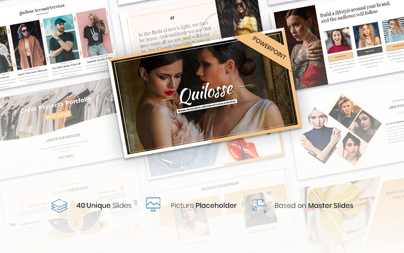 Quilosse – Creative Business PowerPoint template