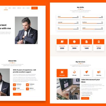 Template Page d'atterrissage #122462