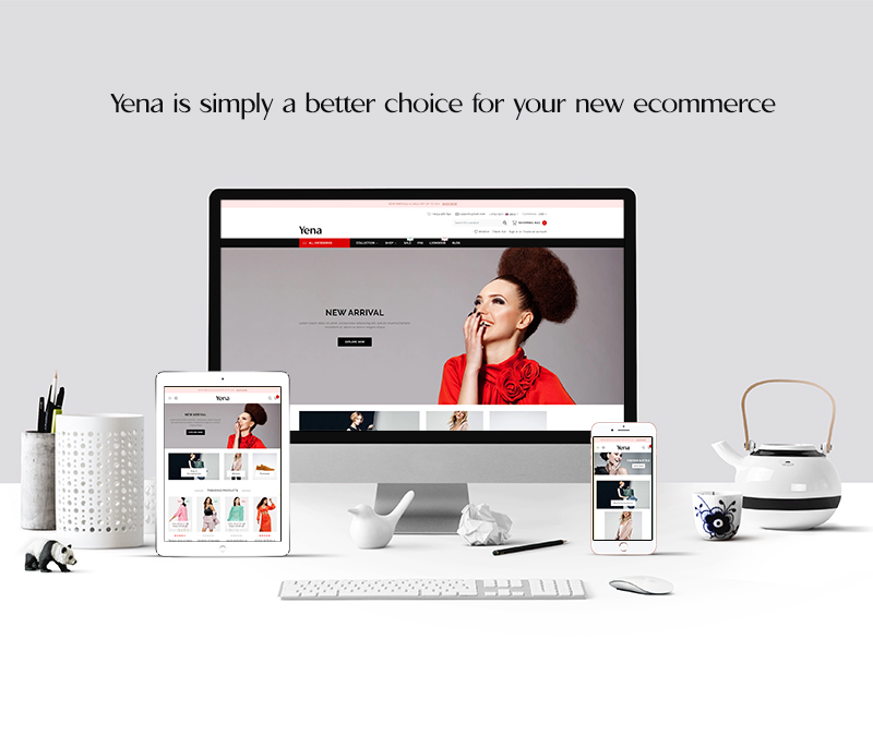 Yena Fashion Store Bootstrap Shopify Theme