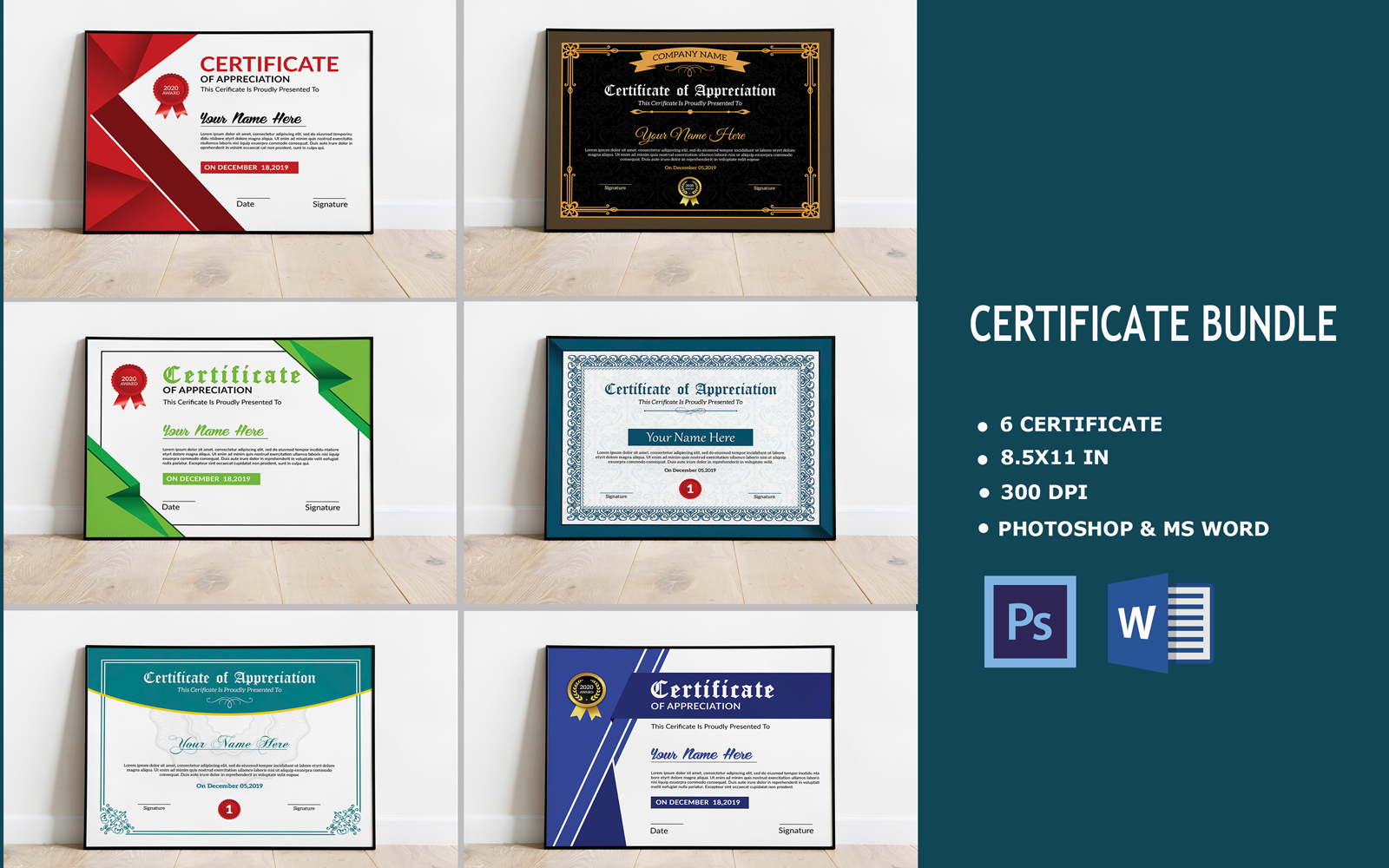 Certificate Templates