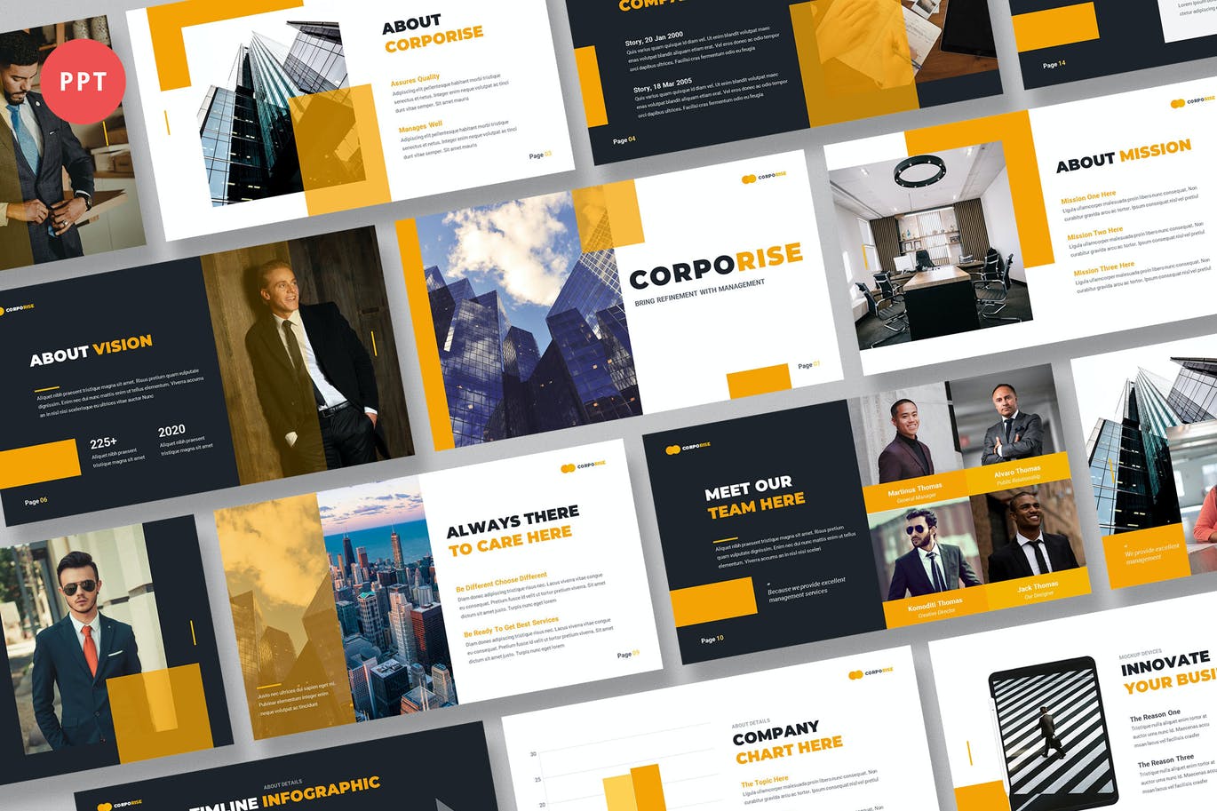 Business Powerpoint PowerPoint template
