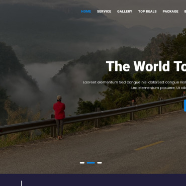 Template Sport Landing Page #123952