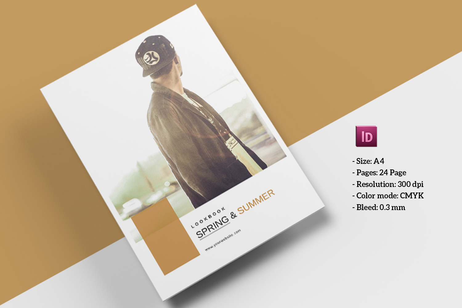 Fashion Lookbook Magazine Template