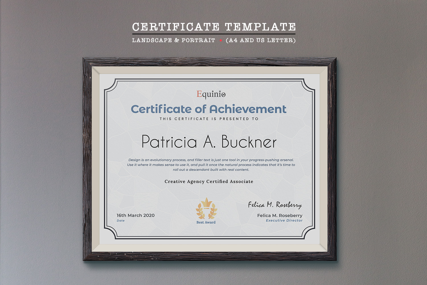 Certificate Templates