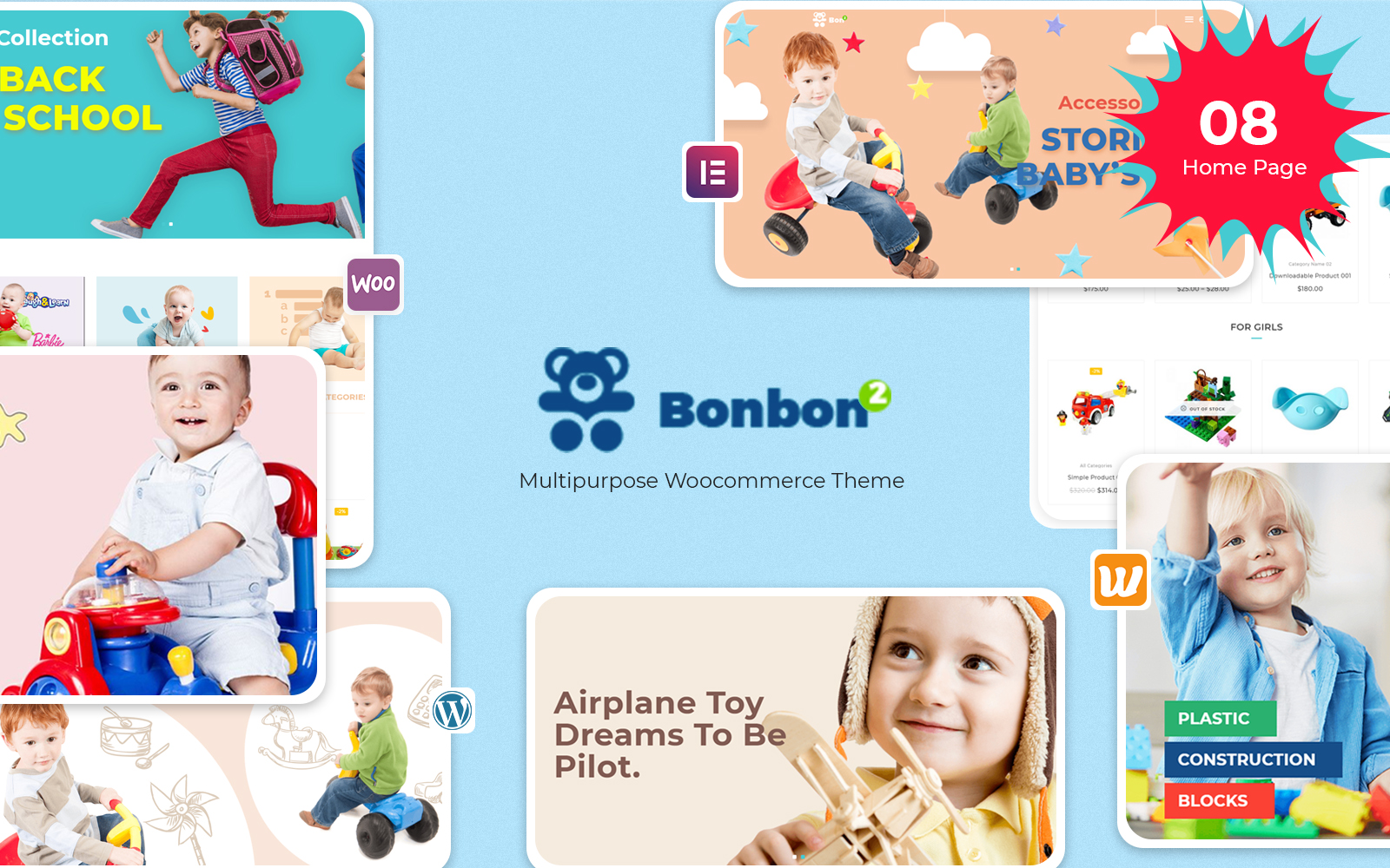 Bonbon - Baby & Kids Store WooCommerce Theme