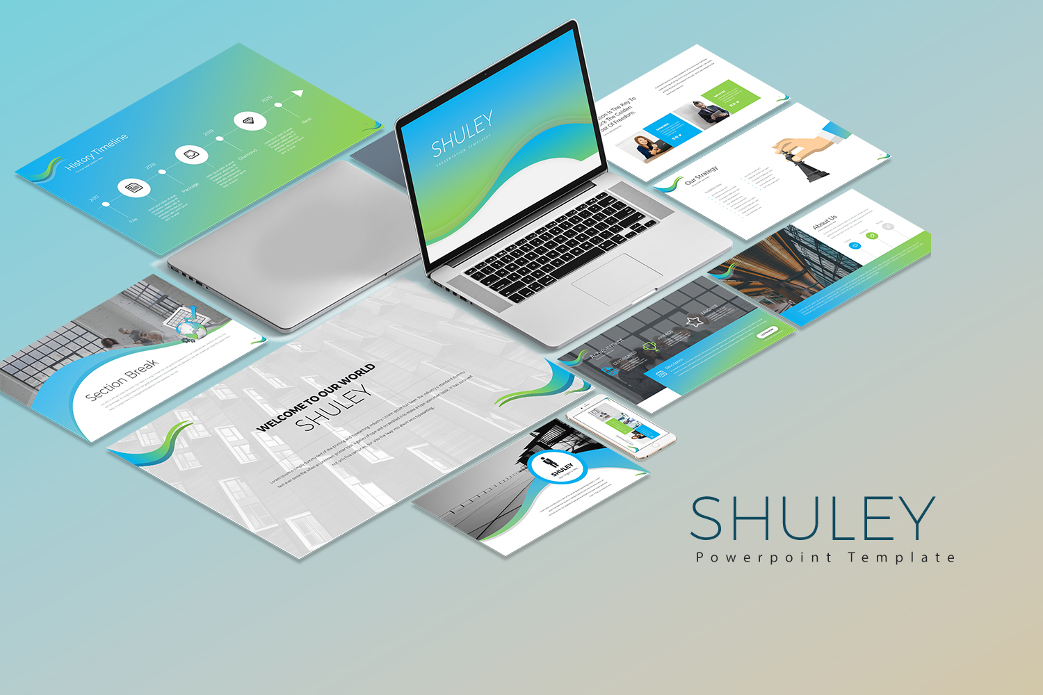 Shuley Presetation PowerPoint template