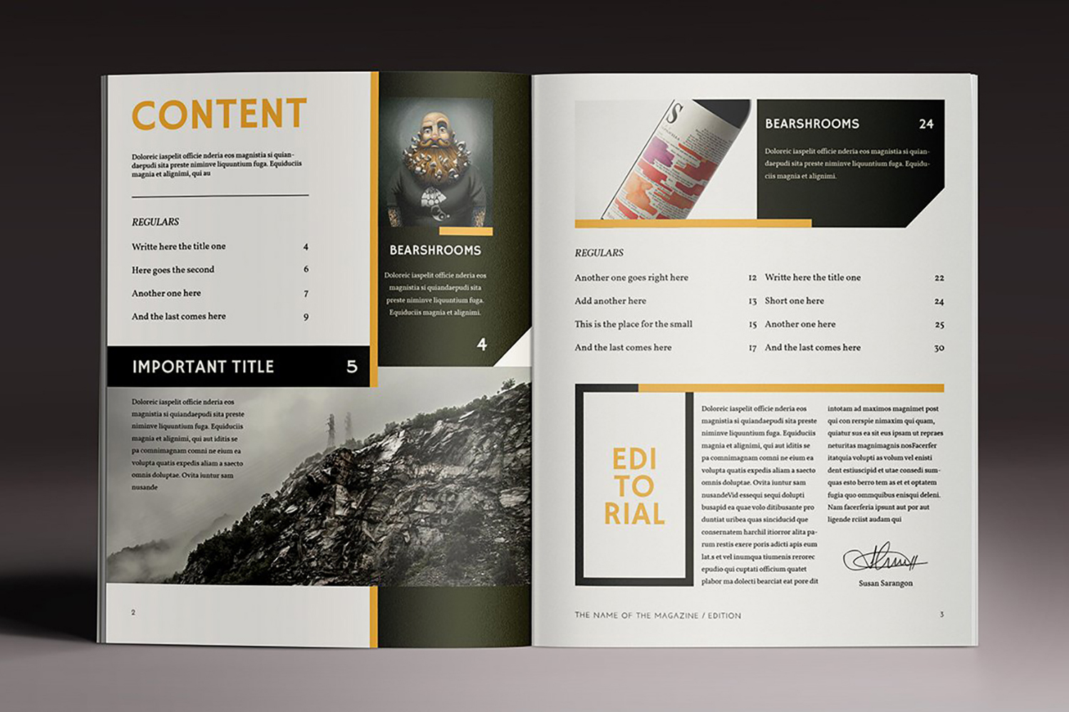 Magazine Templates