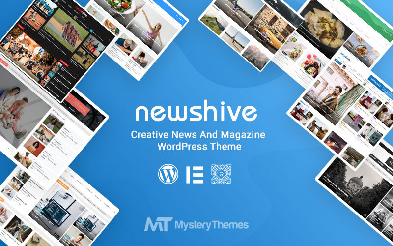 Newshive - Creative, Flexible Magazine, News Portal & Blog WordPress Theme