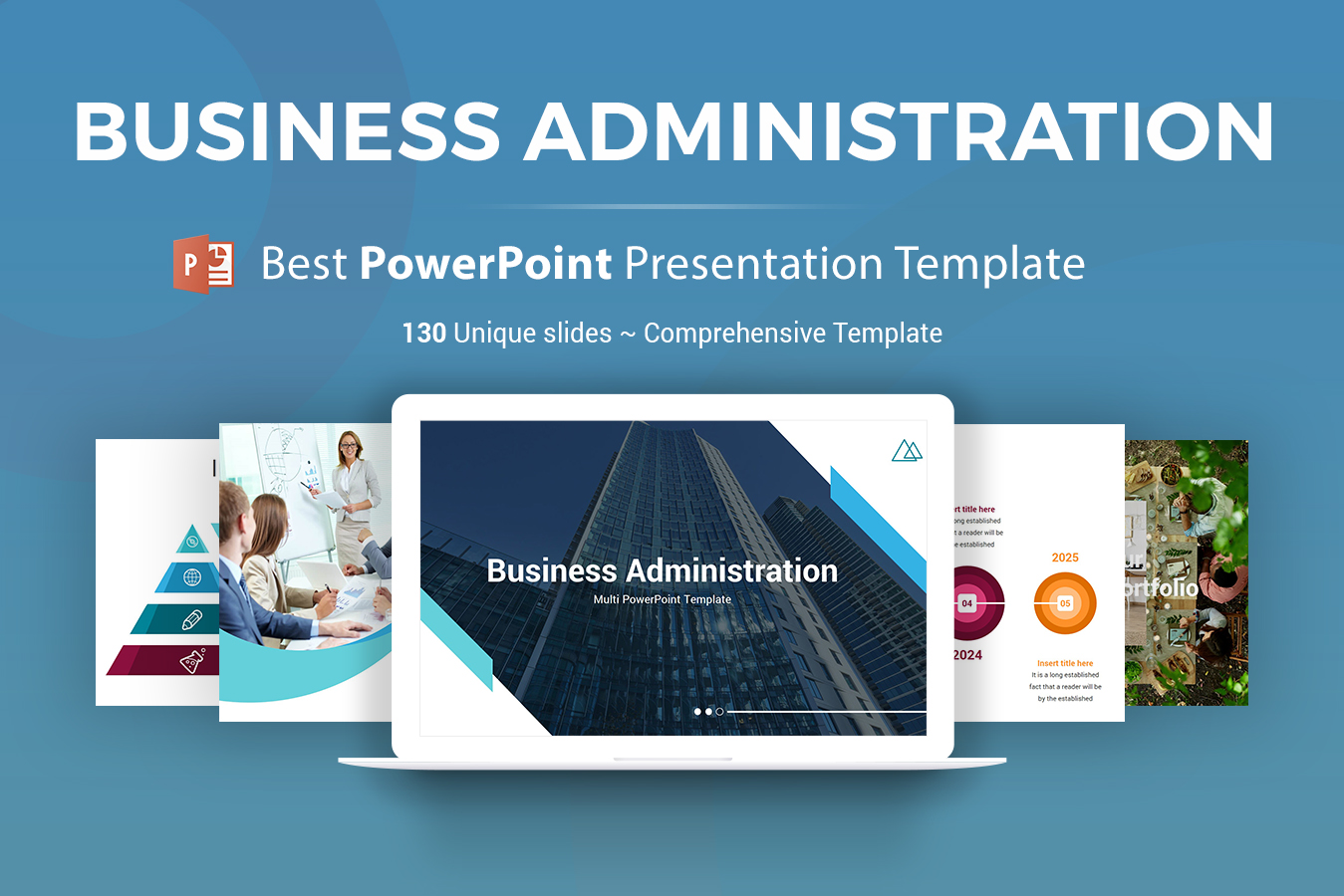 Business Administration PowerPoint template