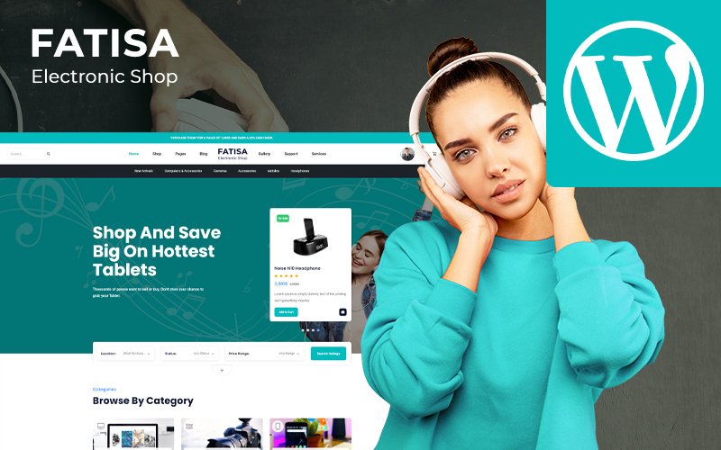 Fatisa - Electronics WooCommerce Theme