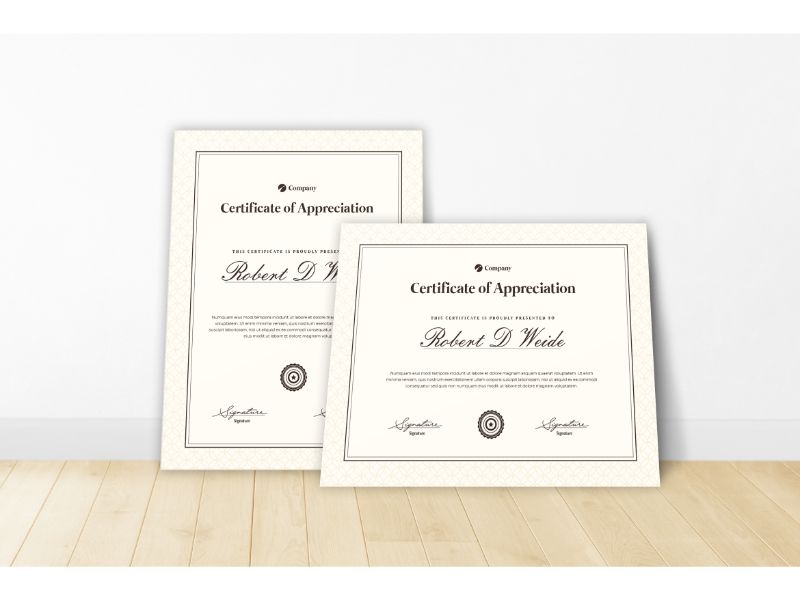 Certificate Templates