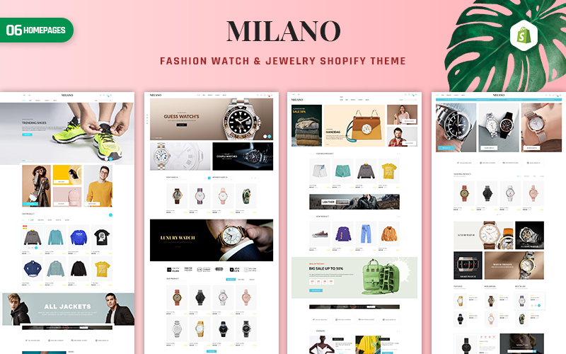 Milano - Fashion & Accessories Shopify Theme