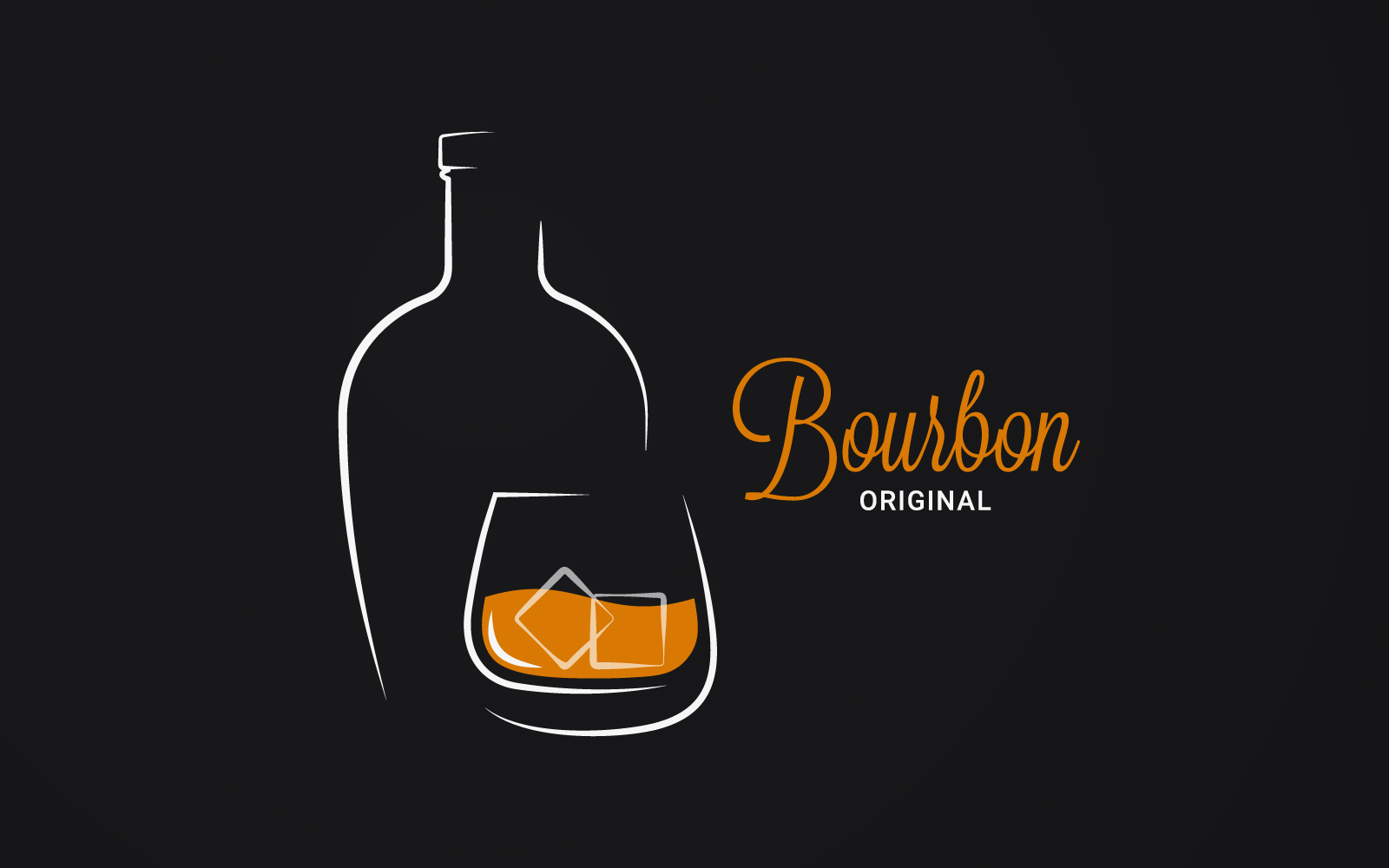 Logotype Whiskey Brandy