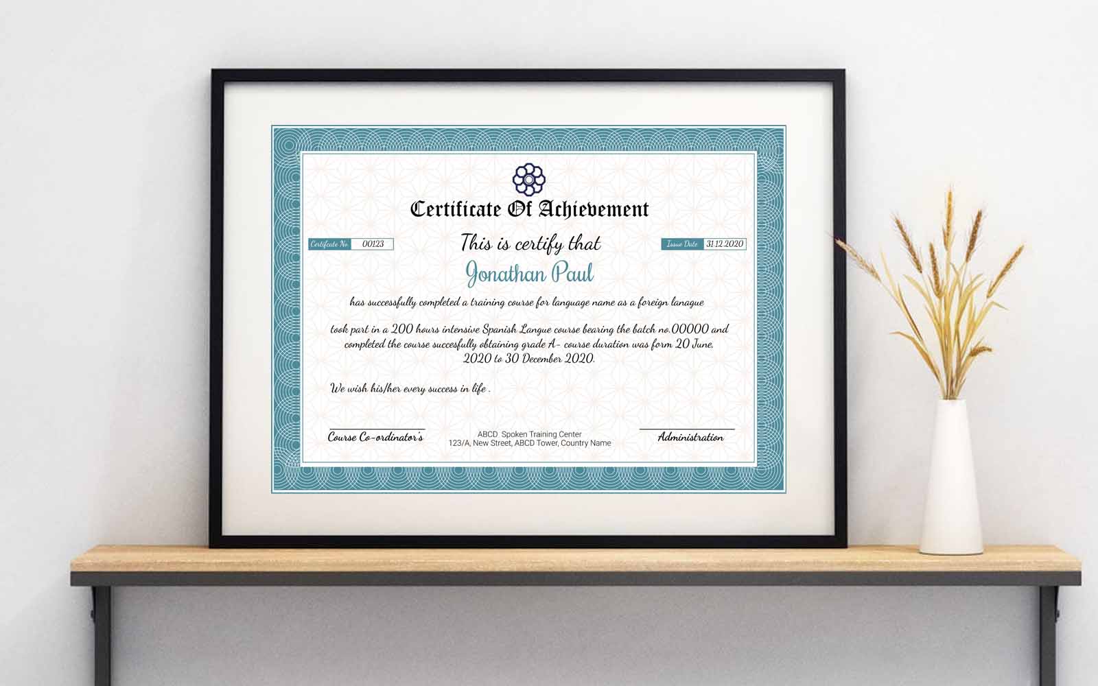 Certificate Templates