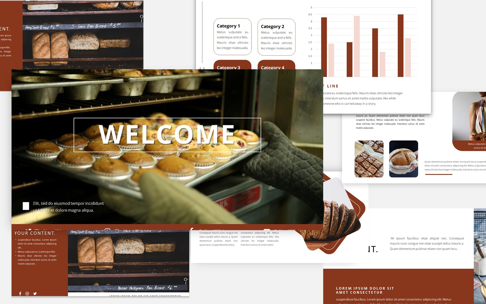 Baking PowerPoint template