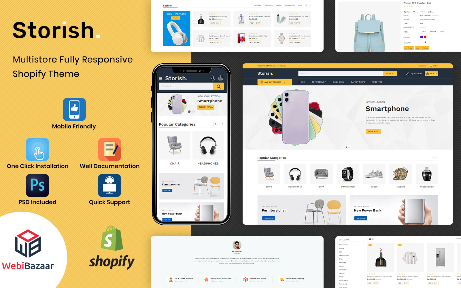 Storish - Multipurpose Responsive Shopify Theme