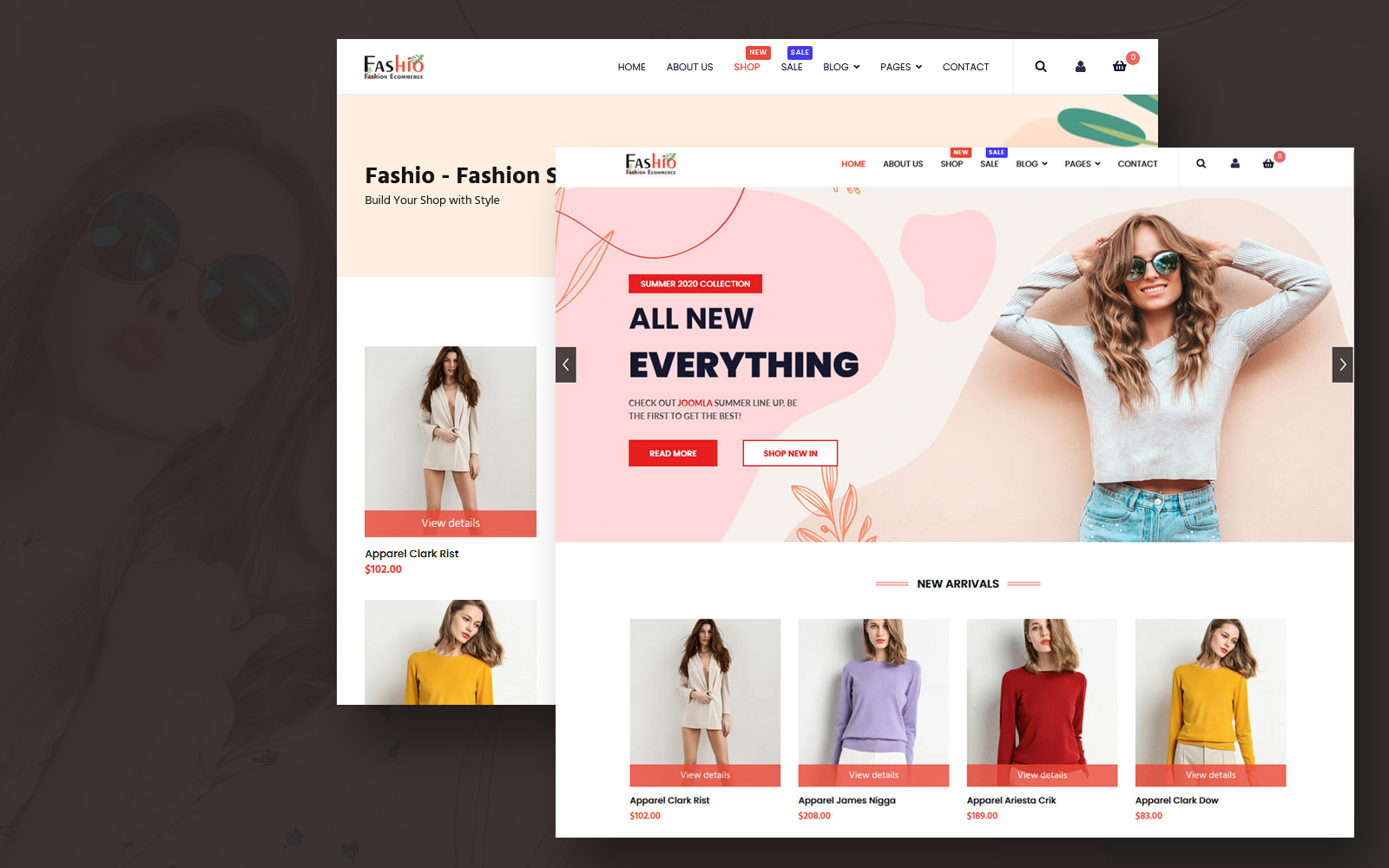 Fashion Store Joomla 5 Template