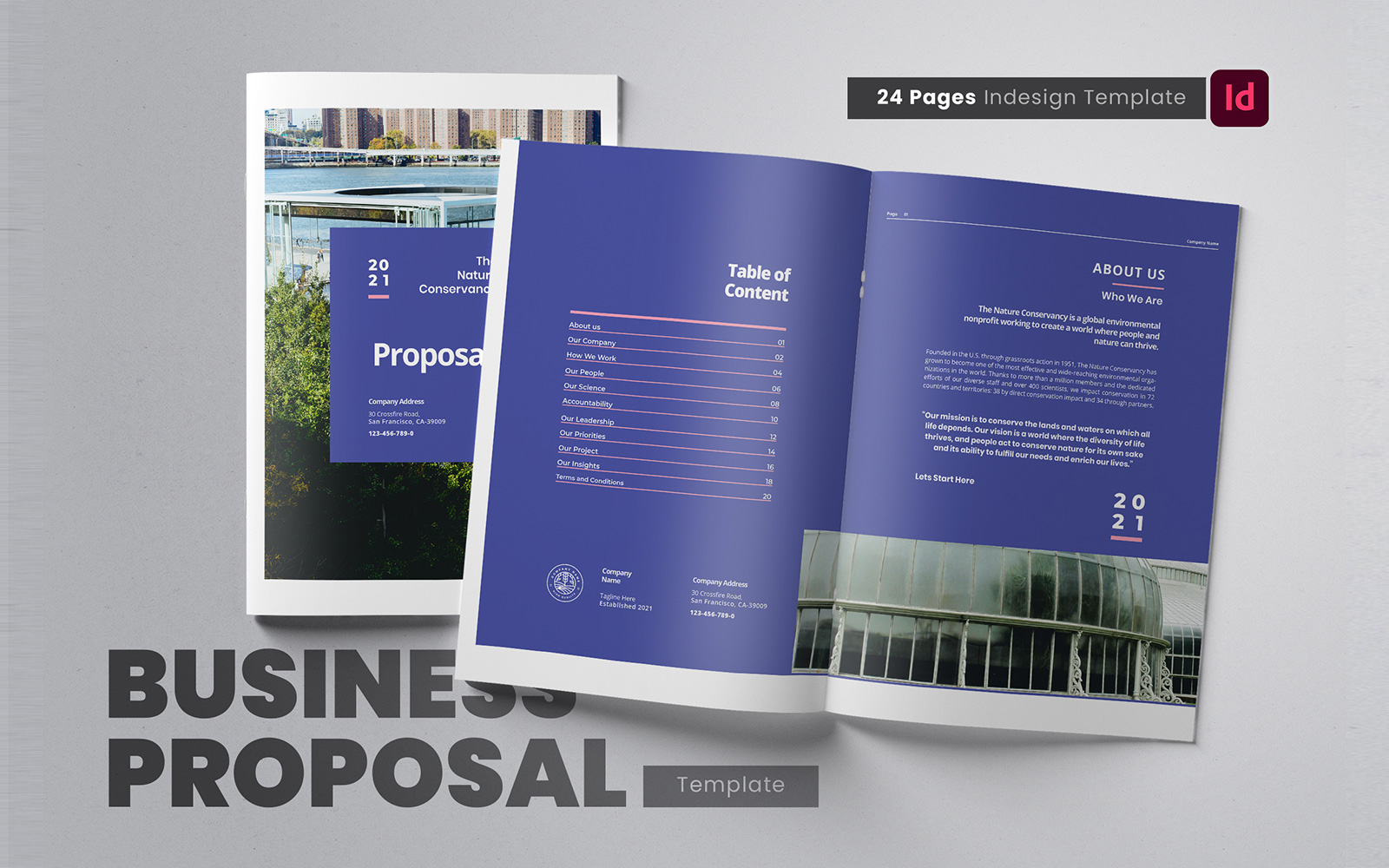 Business Project Proposal Indesign Template - Corporate Identity For Business Proposal Template Indesign