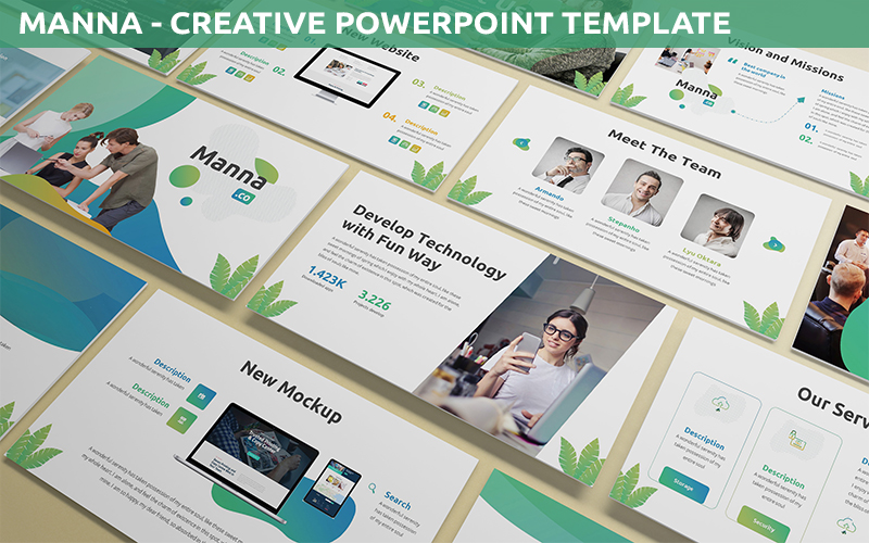 Manna - Creative Powerpoint Template