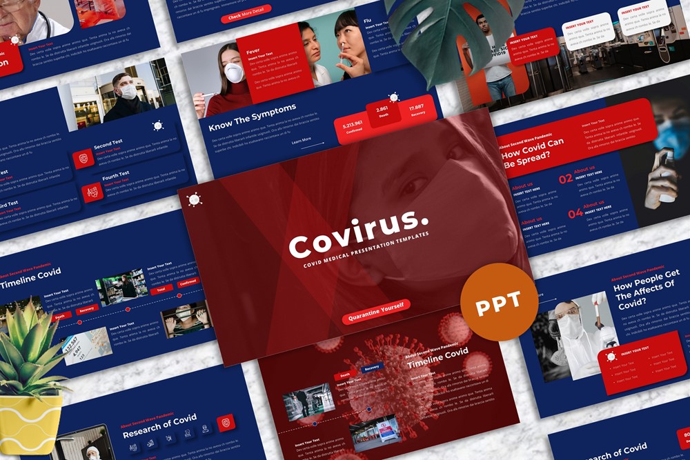 Covirus - Covid Medical Powerpoint