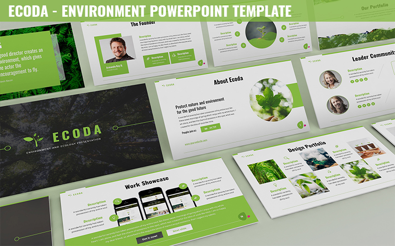 Ecoda - Environment Powerpoint Template