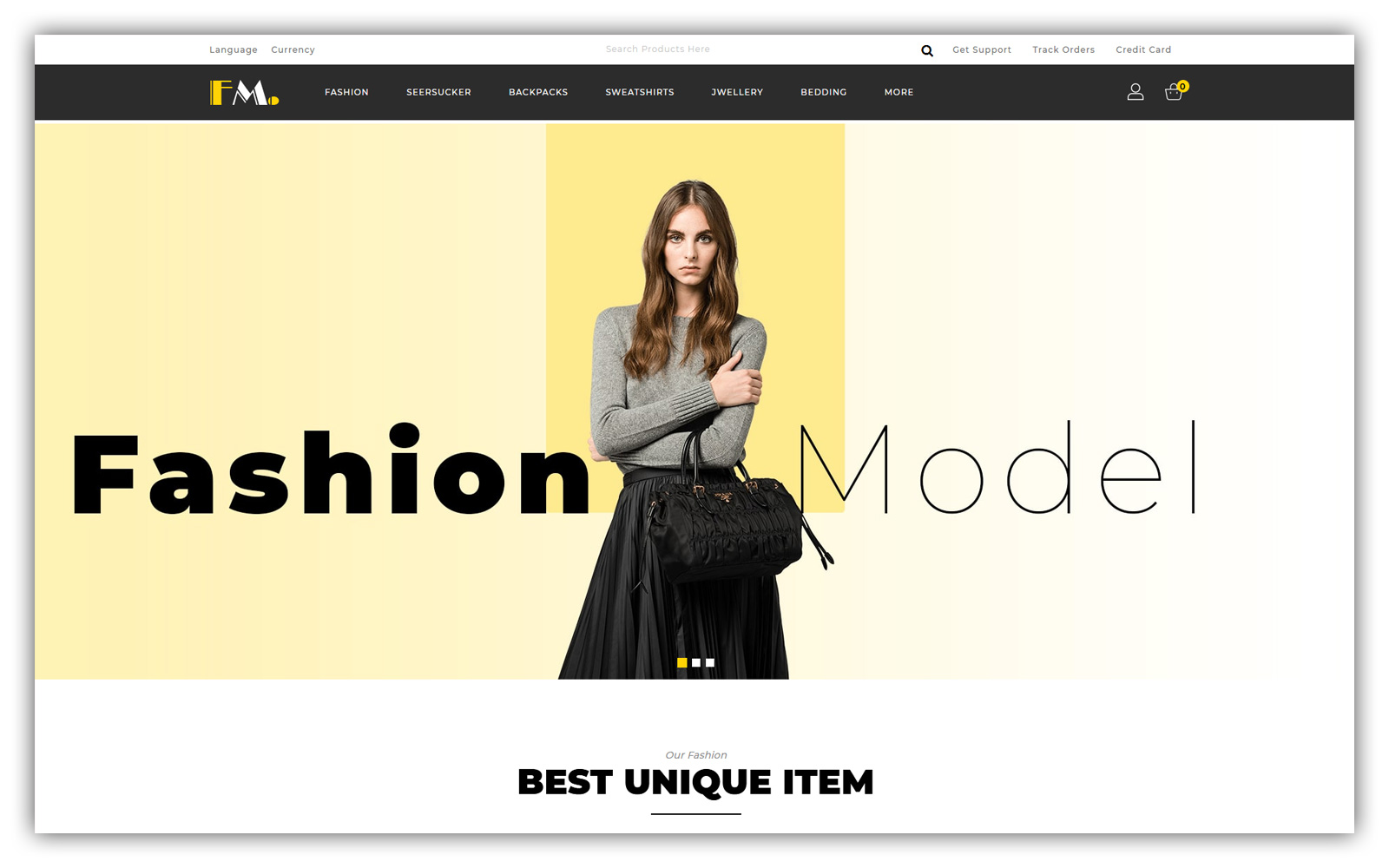 FModel - Fashion Store OpenCart Template