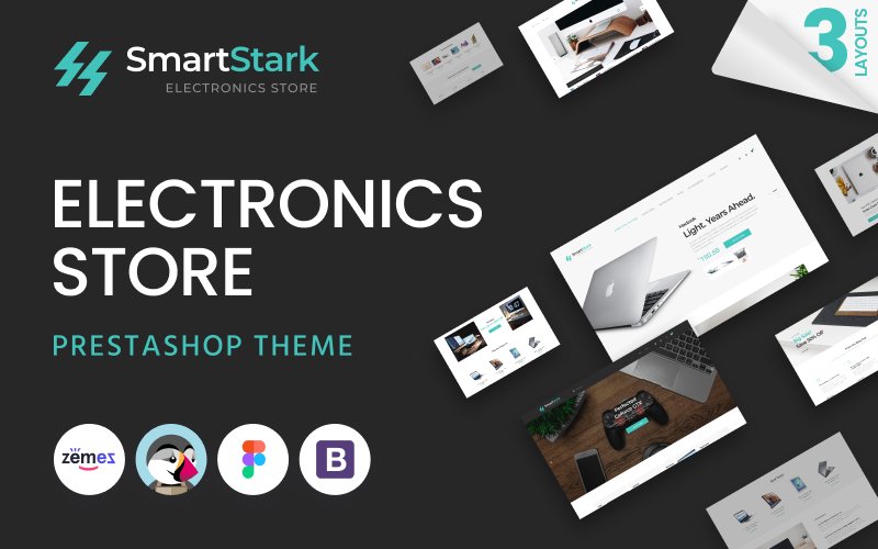 SmartStark - Responsive Electronics Store PrestaShop Theme