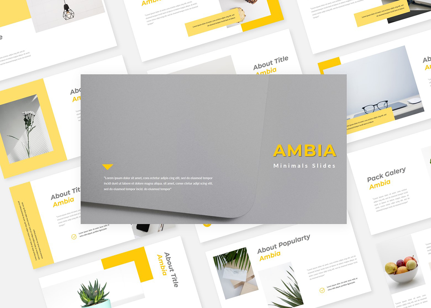 Ambia Minimals PowerPoint templates