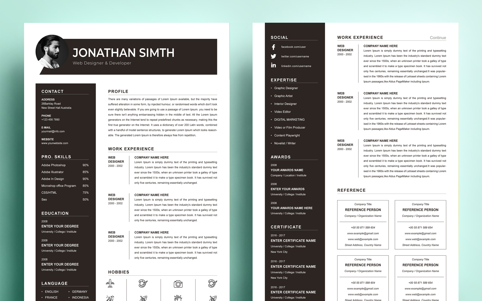 Resume Templates