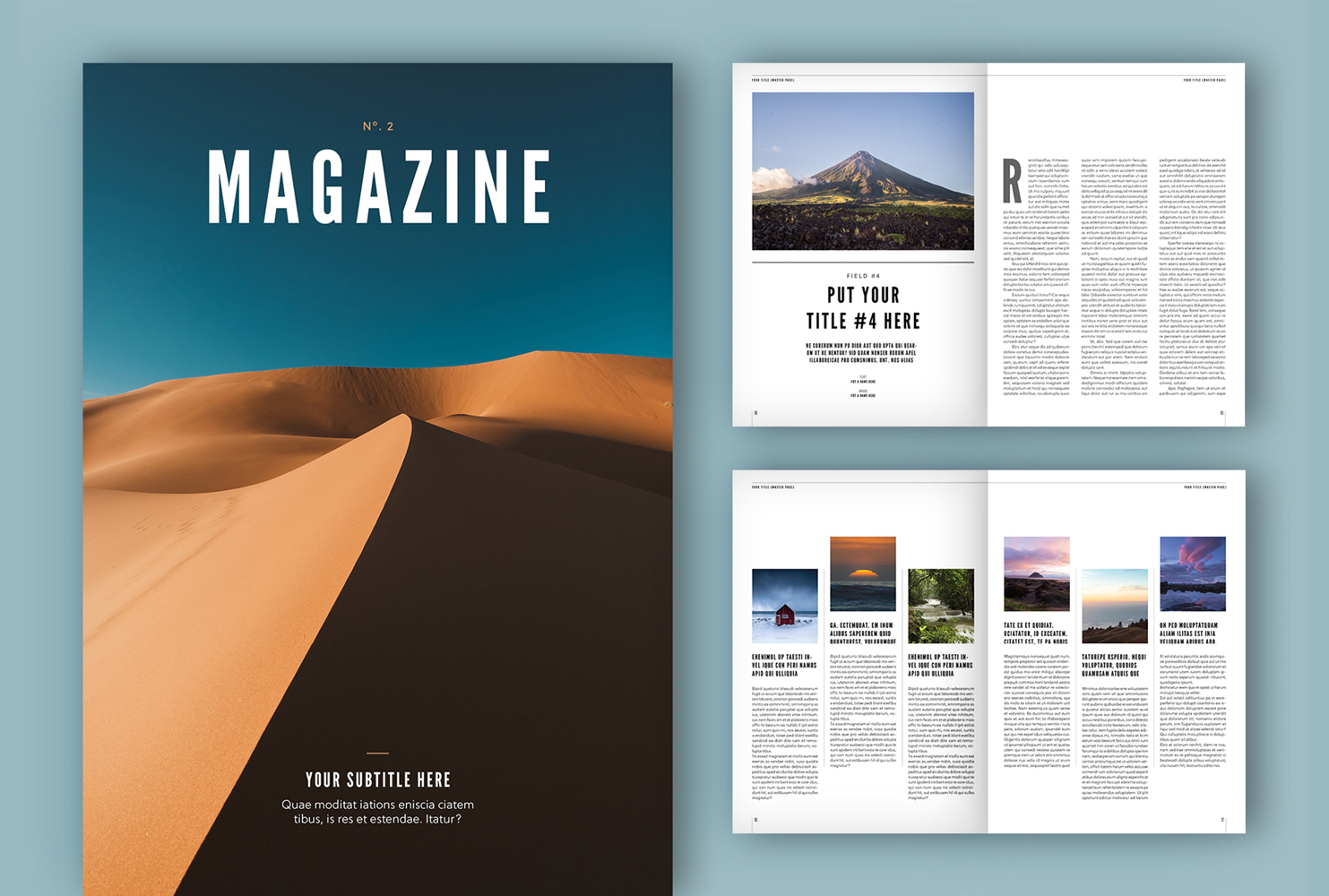 Magazine Templates