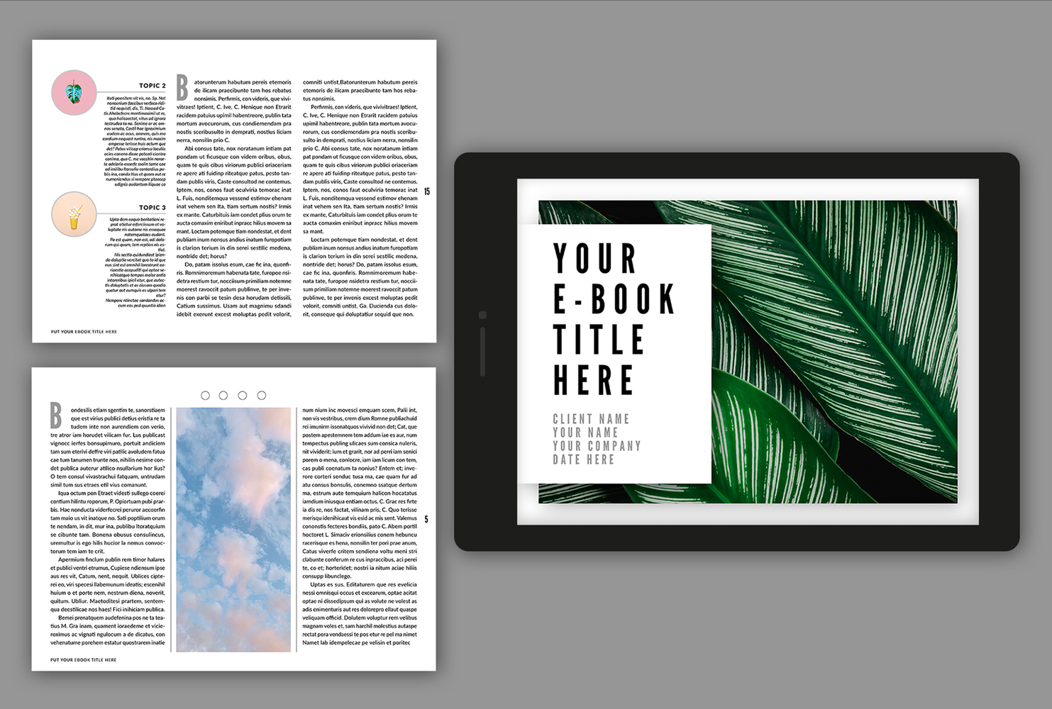 Magazine Templates