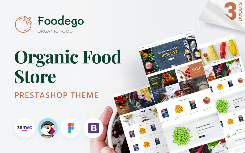 Foodego - Organic Food Store PrestaShop Theme