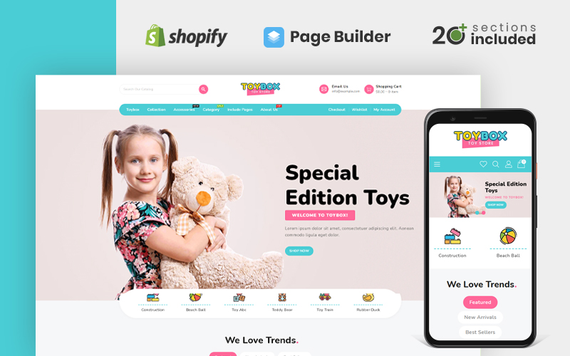 Shopify 購物網店系統模板